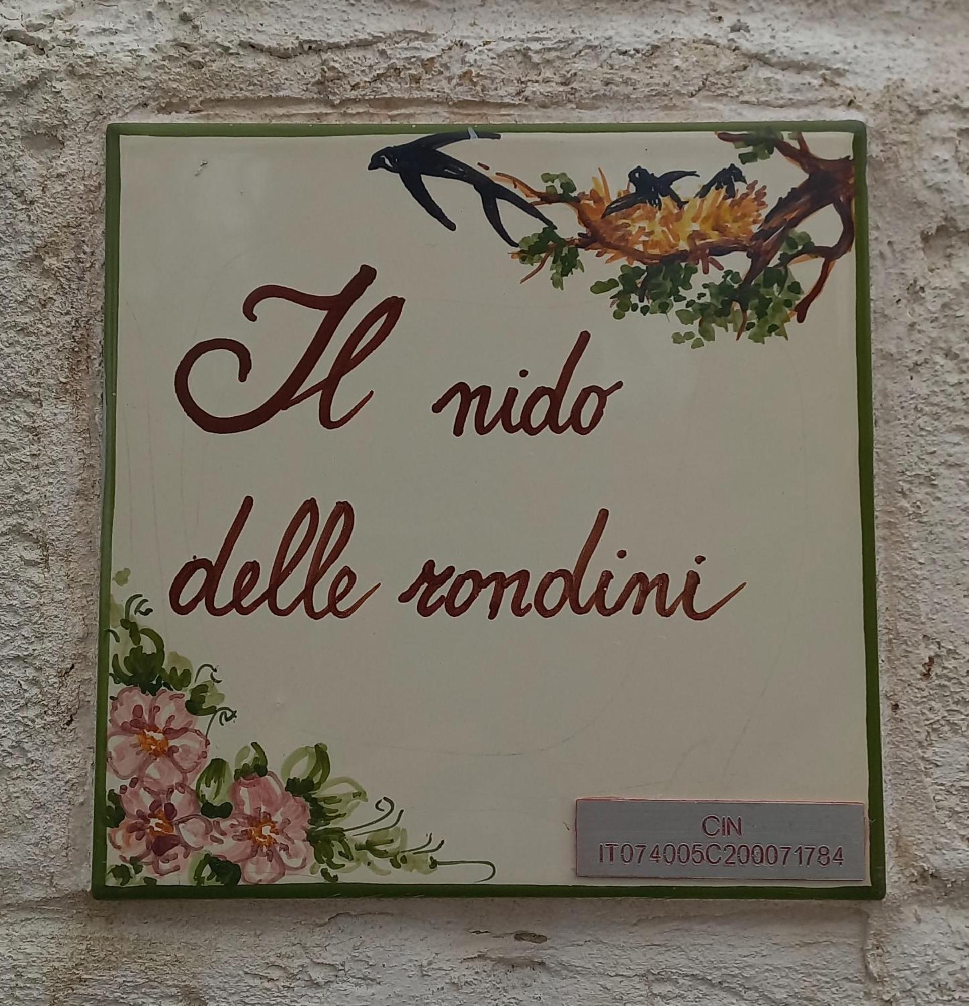 Vila Il Nido Delle Rondini Cisternino Exteriér fotografie